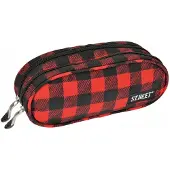 St.Majewski Zwei-Fach-Tasche Kariertes Gitter