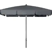 Doppler , Sonnenschirm / Mittelstockschirm "Sunline 185 x 120 Waterproof Neo", anthrazit, 185 x 120 cm