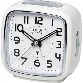 FILIUS zeitdesign 0607-0 Funkwecker Weiß/Silberfarben