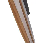 LUCANDE LED-Pendelleuchte Clavit, schwarz, 140 cm, dimmbar