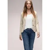 Street One Sweatblazer mit Reverskragen