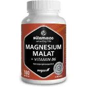 Vitamaze Magnesium-Malat 1800 mg+Vitamin B6 Kapseln 180 St