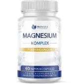 Provilea Magnesium Komplex 7-fach Hochdosiert - Für Schlaf, Nerven & Muskeln 60 St Kapseln
