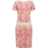Ragwear Minikleid "Sommerkleid Baomi Zoo YOUMODO", Damen, Gr. XL, N-Gr, pink, Obermaterial: 100% Baumwolle CO., Kleider Minikleid