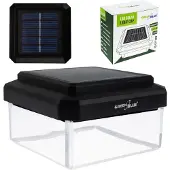 Greenblue LED-Solarlampe für Pfosten 80 x 80 mm Briefumschlag-Abdeckung 3200 K GB127 WW