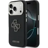 GUESS - Hardcase Resin Logo (GUHCP17L5PS4RGGK) - iPhone 17 Pro - Black