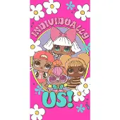 Carbotex LOL Surprise Flowers Badetuch, Strandtuch 70x140cm