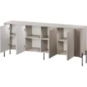 Cama VERA 471008, Kaschmir (Farbe), Partikelbord, Einfarbig, Modern, Rechteckig, Partikelbord