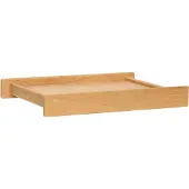 Hubsch Less Tablett eiche hell Länge 42 cm - HÜBSCH , Less, Holz, Holz