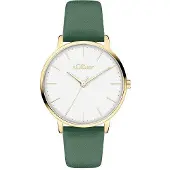 s.Oliver Damenuhr Zeitlos und modern SO-4470-LQ