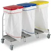 Tts Wäschesammler Dust 4164 – 3 x 70L ohne Pedal
