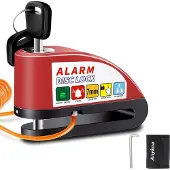 ANTCOOL Motorradschloss-Alarm Fahrradschloss-Alarm