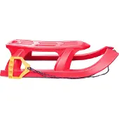 Prosperplast Kinderschlitten Isbarow Rodelschlitten Rennschlitten Schlitten , Farbe:rot