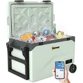 Outsunny 42,5Liter Kompressor Kühlbox Leise elektrisch Mini Kühlschrank bis -20℃