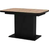 Vicco Esstisch Fenaro Goldkraft Eiche/Schwarz 120 x 80 cm ausziehbar, Model 56578