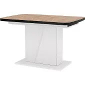 Vicco Esstisch Fenaro Goldkraft Eiche/Weiß 120 x 80 cm ausziehbar, Model 56579