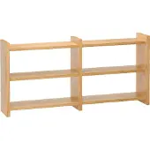 Hubsch - Kant Regal - Naturfarben - 85x15xh40cm