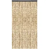 Arsvita Flauschvorhang 90x200 Meliert beige - weiß