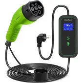 Qoltec Ev 2-in-1 Type2 3.5kw 230v Elektroauto-ladegerät