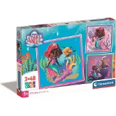 Clementoni Pzl 3X48 Square Disney Ariel