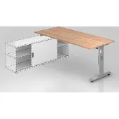 Hammerbacher Anbauschreibtisch OSE19, 180 x 80 cm