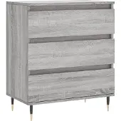 vidaXL Sideboard Grau Sonoma 60x35x70 cm Holzwerkstoff