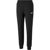 Puma ESS+ Metallic Fleece-Jogginghose Damen black/silver metallic XL