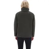 Hunter Sweatjacke Tiorga 1/4 Zip Borg Fleece Damen Kambaba Green-XS