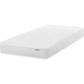 Beliani Taschenfederkernmatratze Hart 90 x 200 cm Schaumstoff Füllung 7 Zonen Matratze für Bett Schlafzimmer Modern