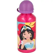 Disney Helle Und Kühne Aluminium-prinzessin-wasserflasche 400ml Rosa Rosa One Size