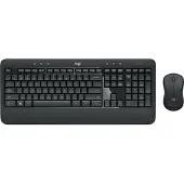 Logitech MK540 Advanced, Kabellos, RF Wireless, Membran Key Switch, QWERTY, Schwarz, Maus enthalten