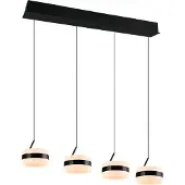 Valotorni Lighting Hängelampe Dios, dimmbar, schwarz, für Wohn- / Esszimmer, Metall, Modern