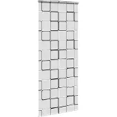vidaXL Duschrollo mit Kassette 90x240 cm Stoffbreite 86 cm