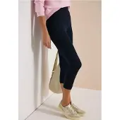 Cecil 3/4-Leggings Capri mit Stretch und elastischem Bund