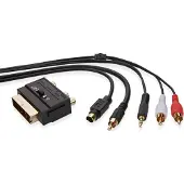 Belkin DVD Kabelkit Universal, (Klinke-2xCinch-S-Videokabel), 10m