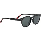 Ralph Lauren Polo PH4241U Herren-Sonnenbrille Vollrand Rund Acetat-Gestell, schwarz
