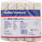 Uniflex Universal Binden 20 cmx5 m Zellglas weiß 5 St