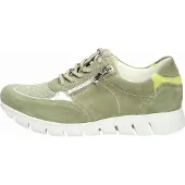Waldlaufer Schnürhalbschuhe in grün, Gr. 5.5