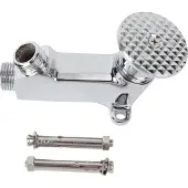 Gistuch Fußpedalventil für Wasserhahn Singe Water Touchless Basin Tap Bathroom Round