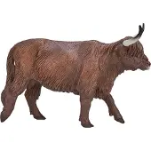 MOJO Fun Highland Cow, 3 Jahr(e), FARMLAND, Braun, Polyvinylchlorid (PVC)