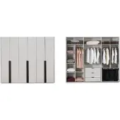 AEA Schlafzimmer Schranke Kleiderschrank Holz Luxus Modernes Design Neu