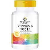 Warnke Vitalstoffe GmbH Warnke Vitamin A 5000 I.E. Tabletten, 250 St. Tabletten