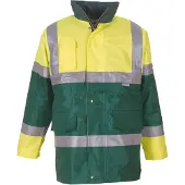 Yoko Kontrastfarbene Warn-Jacke