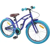 vidaXL Kinderfahrrad 18 Zoll für 5-7 Jahre alt Dunkelblau