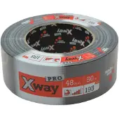 SCHULLER Gewebeband 45768, X-Way Pro, schwarz, 48mm x 50m