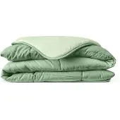 Eleganzzz Eazy Sommerbettdecke ohne Bezug – Grün – 140x200 – Mikrofaser – leicht & kühl