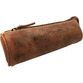 Green Burry GREENBURRY Schlampermäppchen Vintage Pencil Case Brown braun