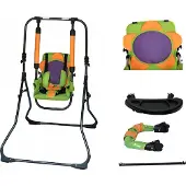 Skyline 4-in-1-Set Babyschaukel + Stuhl, Tablett, Stabilisierungsstange Flower