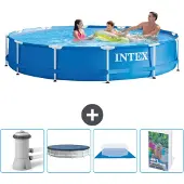 Intex Frame Pool Rund - 366x76 cm - 5-teilig SCB117