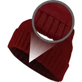 MSTRDS Beanie "Unisex Beanie Cable Flap" 1 Stk.